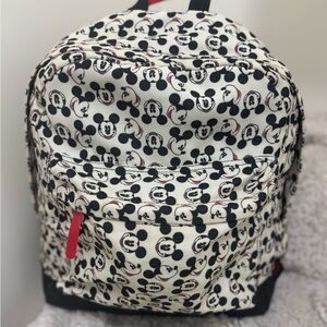 Rare Mickey Mouse Patterned Backpack